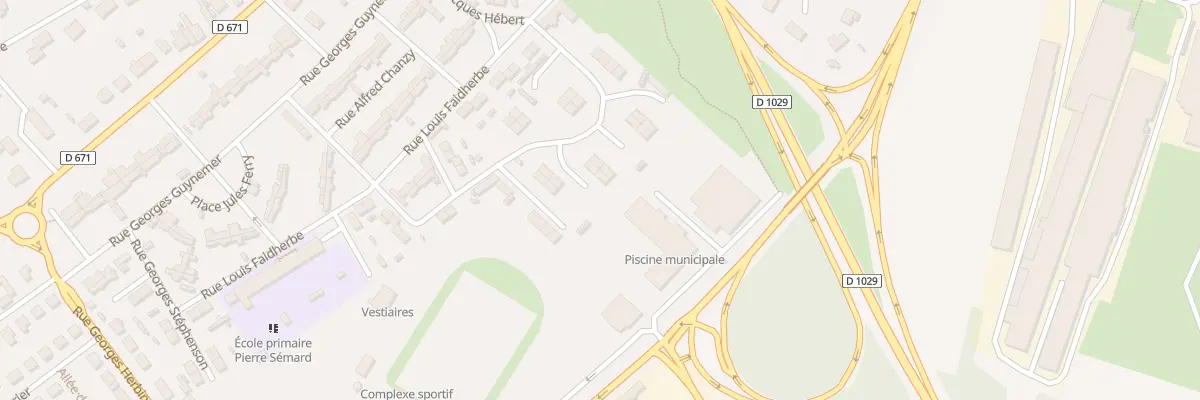 Plan du 46 Rue Jean Moulin à Gauchy