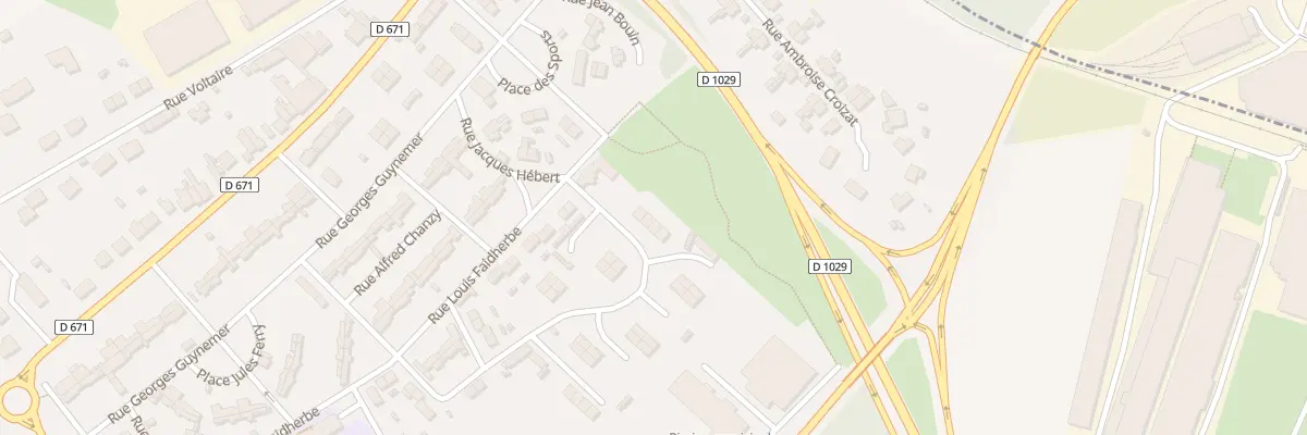 Plan du 66 Rue Jean Moulin à Gauchy
