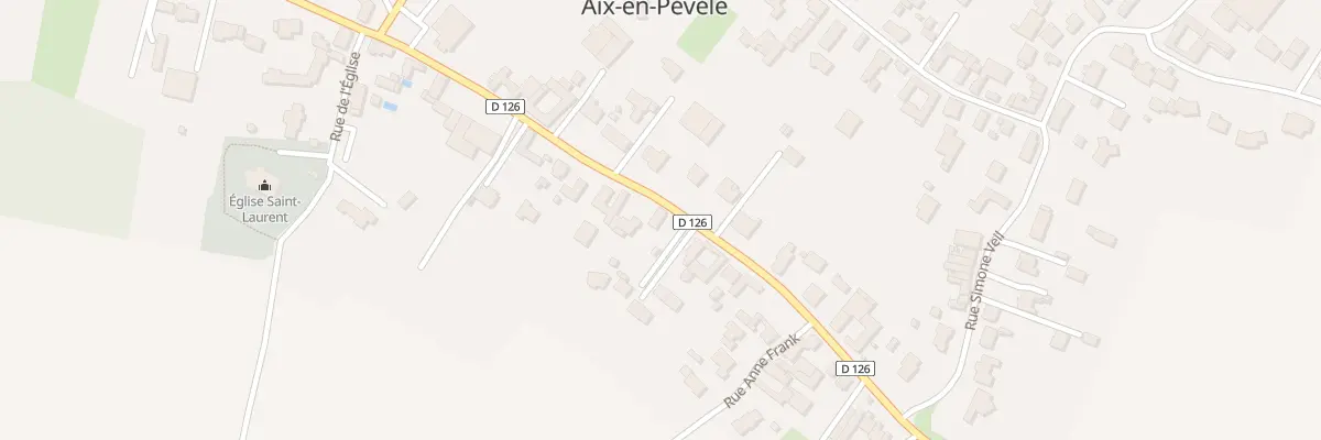 Plan du 20 Rue Gaston Verite à Aix-en-Pévèle