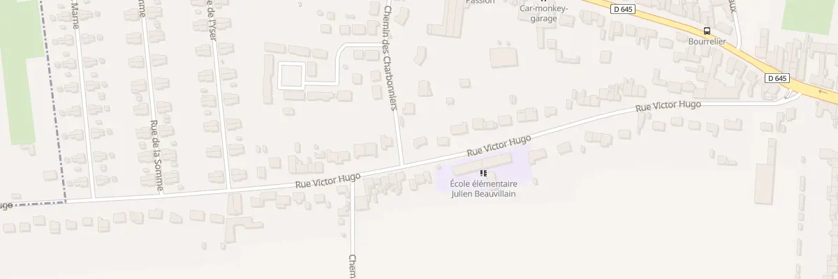 Plan du 42 Rue Victor Hugo à Abscon