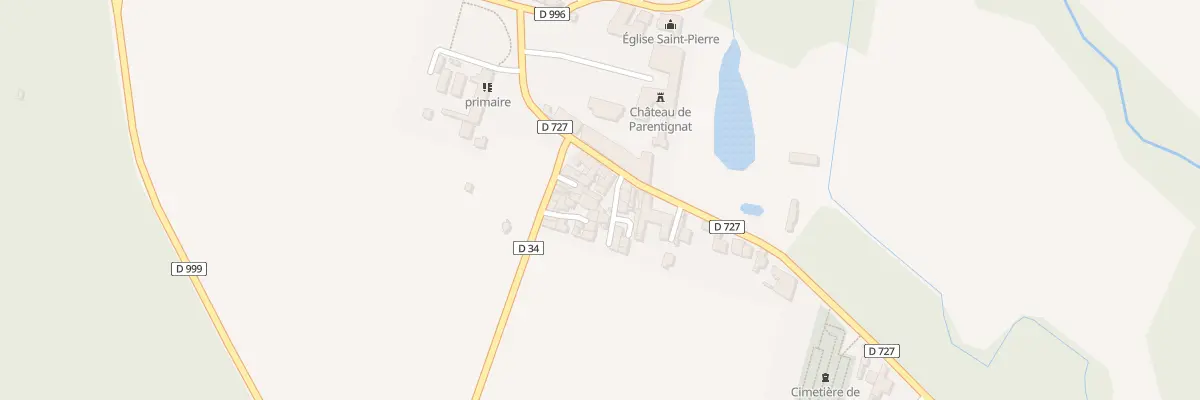 Plan du 12 Rte du Vernet-la-varenne à Parentignat