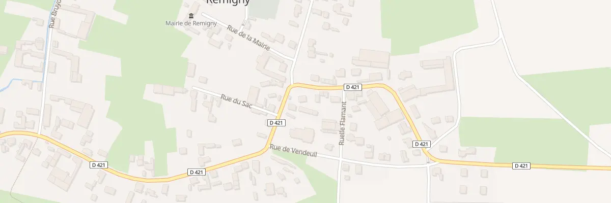 Plan du 2 Rue de la Croix à Remigny