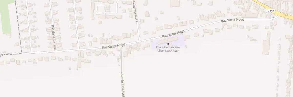 Plan du 35 Rue Victor Hugo à Abscon