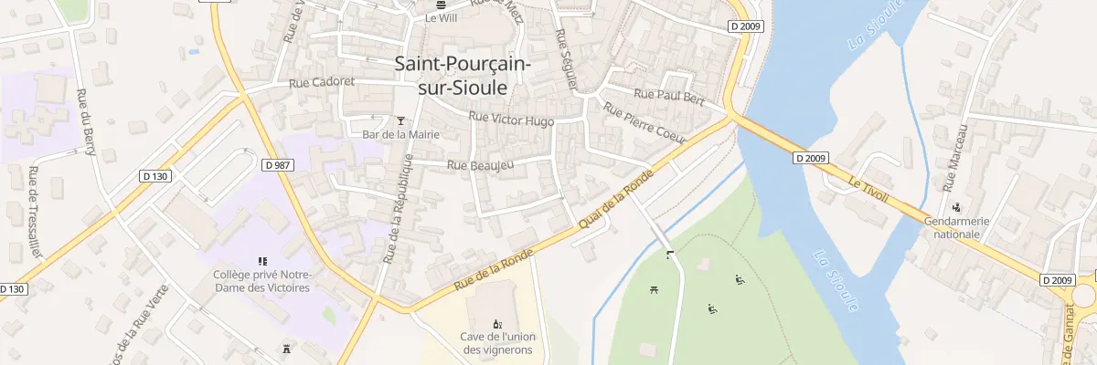 Plan du 12 Rue des Fours Banaux à Saint-Pourçain-sur-Sioule