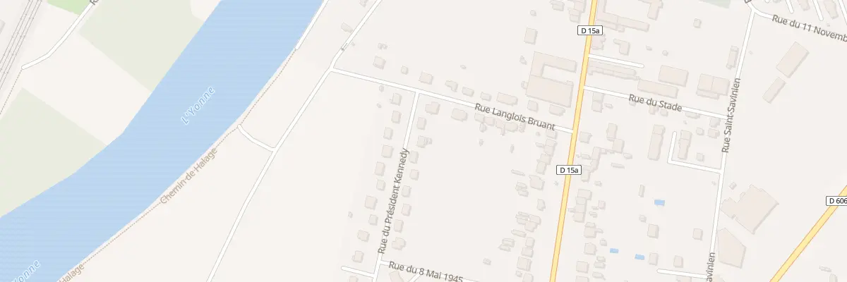 Plan du 32 Rue du Président Kennedy à Villeneuve-sur-Yonne