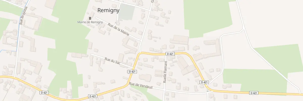Plan du 1B Rue de la Croix à Remigny