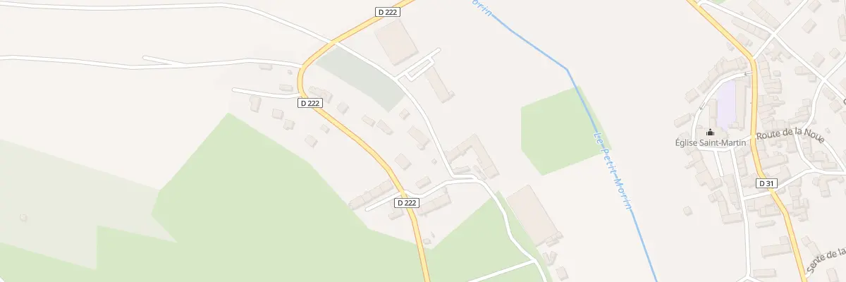Plan du 14 La Chenee à Sablonnières