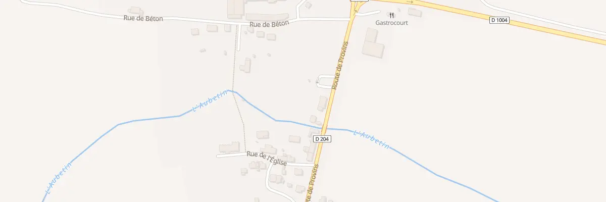 Plan du 4B Rte de Provins à Courtacon