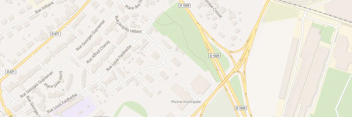 Plan du 58 Rue Jean Moulin à Gauchy
