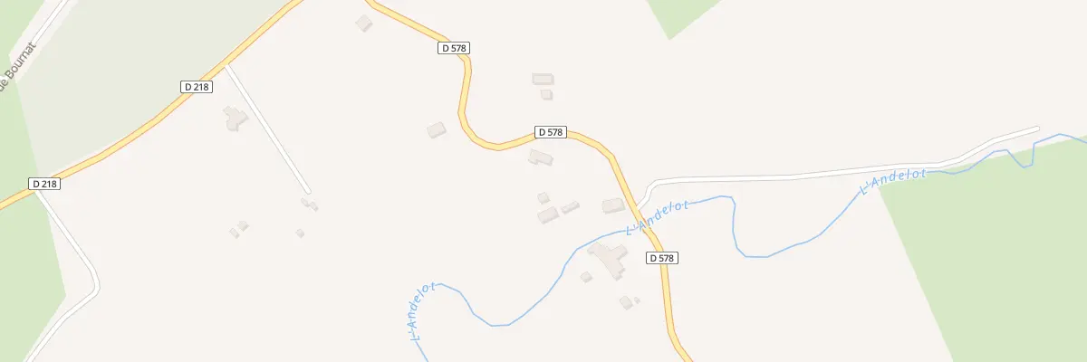 Plan du 11 Rue du Moulin des Dacs à Broût-Vernet