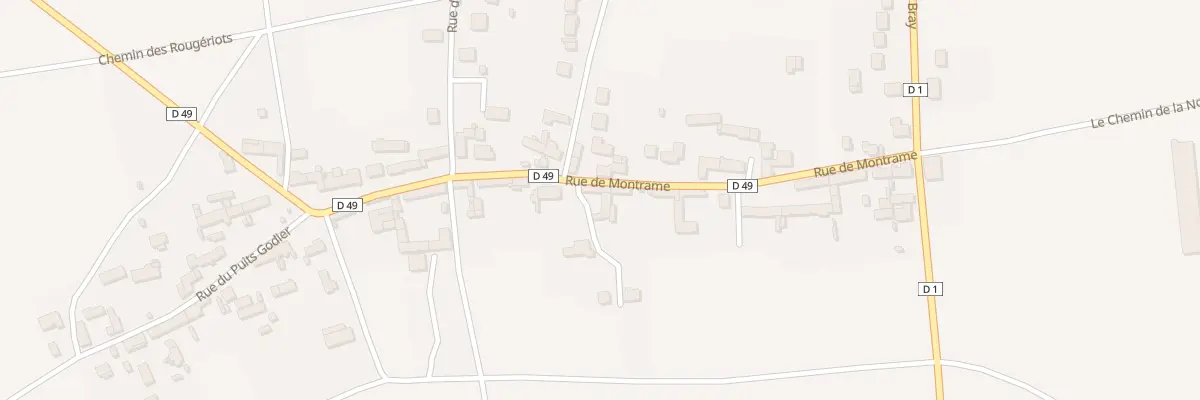 Plan du 17 Rue de Montramé à Soisy-Bouy