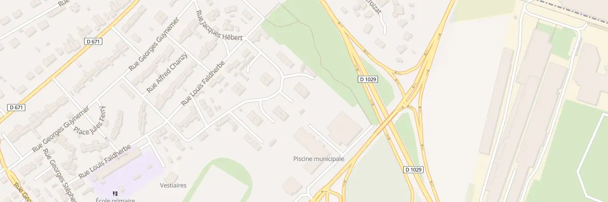Plan du 54 Rue Jean Moulin à Gauchy