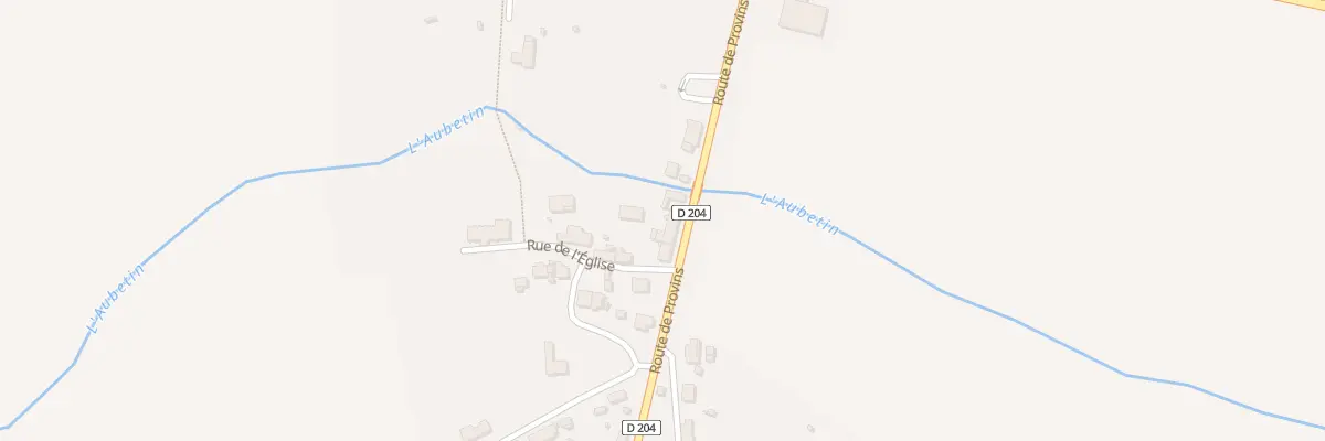 Plan du 6 Rte de Provins à Courtacon