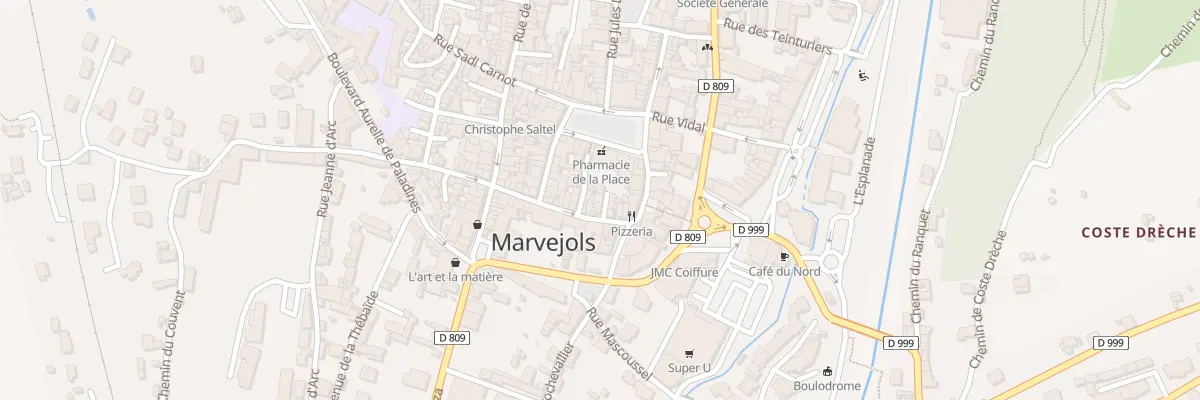 Plan du 8 Imp Castanier à Marvejols