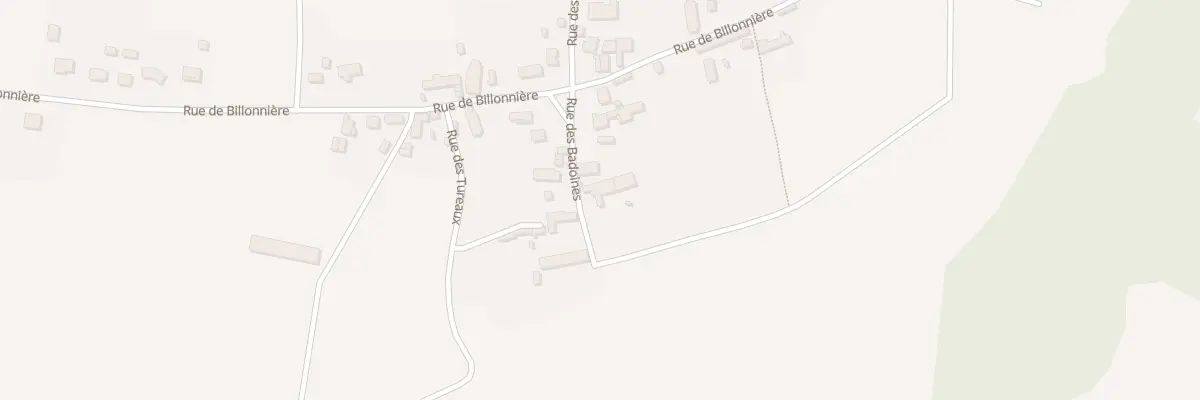 Plan du 9 Rue des Badoines à Contigny
