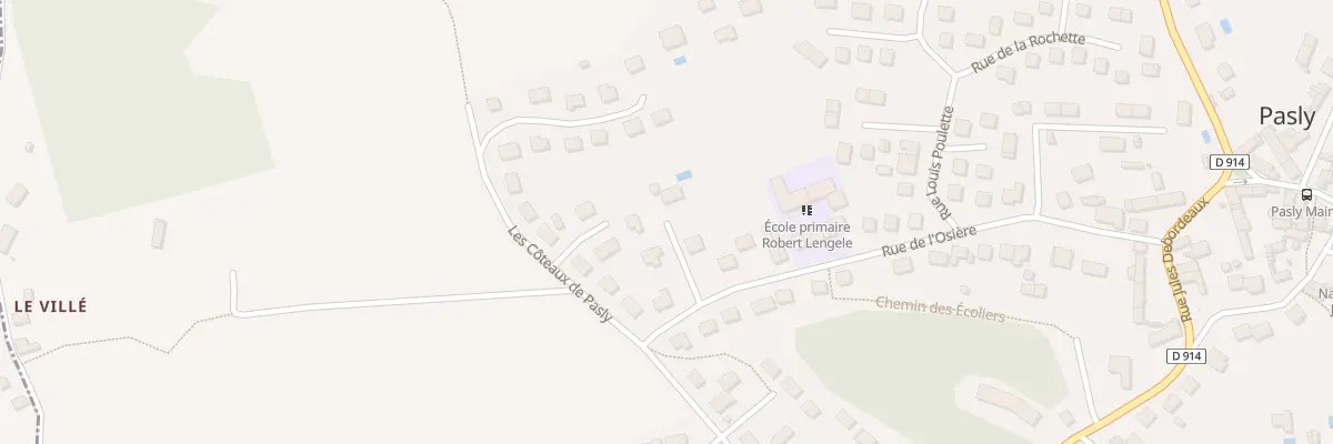 Plan du 5 Rue de l’Osière à Pasly