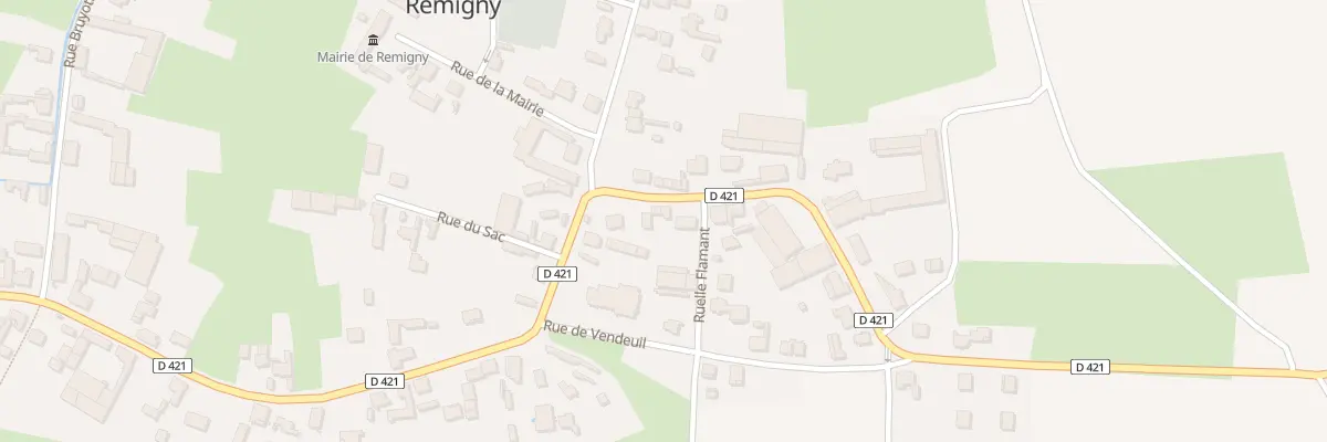 Plan du 4 Rue de la Croix à Remigny