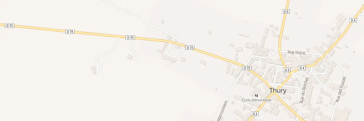 Plan du 17 Rue de la Fontaine St Julien à Thury