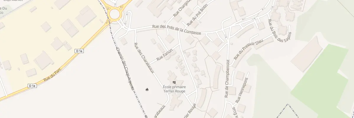 Plan du 4 Rue du Terrier Rouge à Provins
