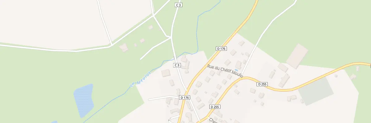Plan du 8 Rte de Baugy à Montigny-aux-Amognes
