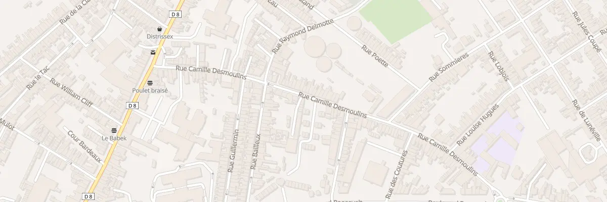 Plan du 34B Rue Camille Desmoulins à Saint-Quentin