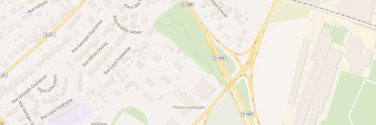 Plan du 60 Rue Jean Moulin à Gauchy