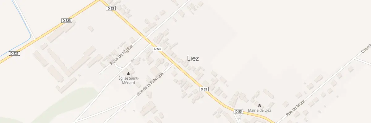 Plan du 19 Rte de Saint-quentin à Liez