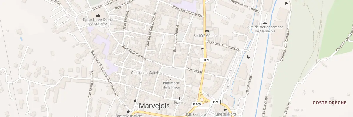 Plan du 5 Pl Henri Cordesse à Marvejols