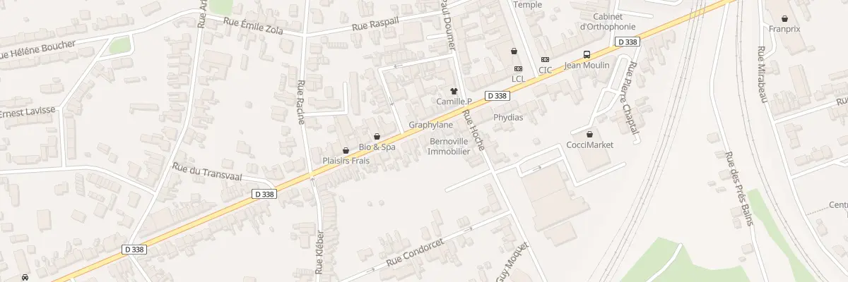 Plan du 49 Bd Gambetta à Tergnier