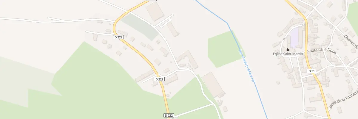 Plan du 16 La Chenee à Sablonnières