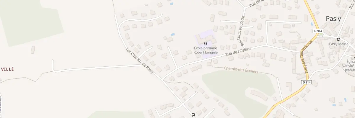 Plan du 7 Rue de l’Osière à Pasly