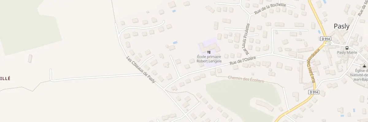 Plan du 9 Rue de l’Osiere à Chéry-lès-Rozoy