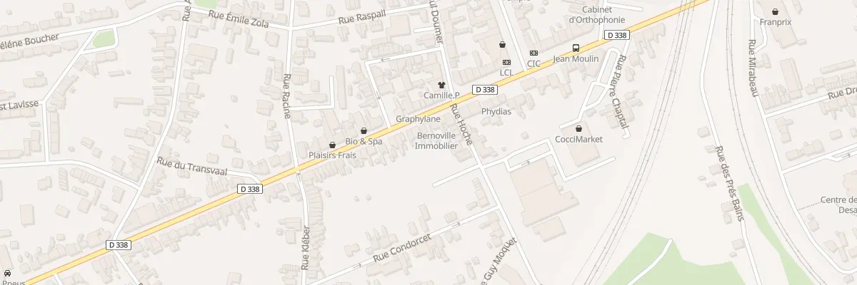 Plan du 45 Bd Gambetta à Tergnier