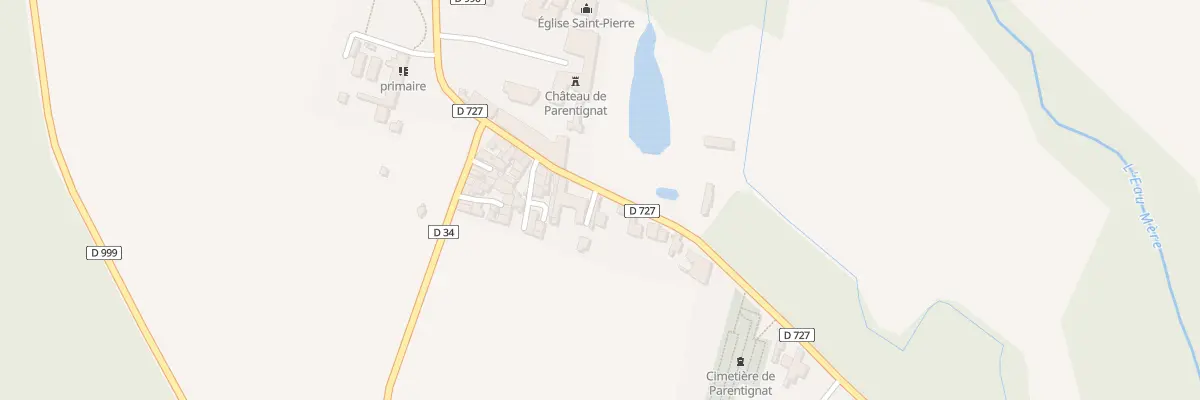 Plan du 30B Rte du Vernet-la-varenne à Parentignat