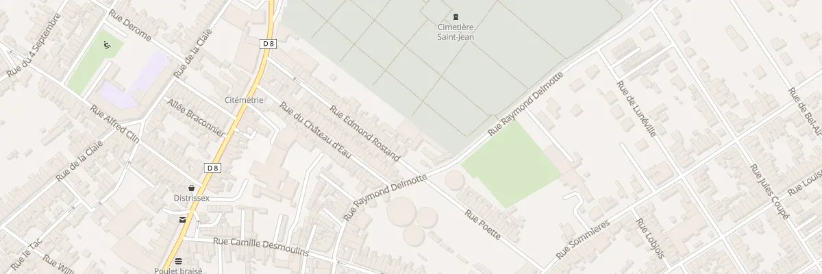 Plan du 53 Rue Edmond Rostand à Saint-Quentin