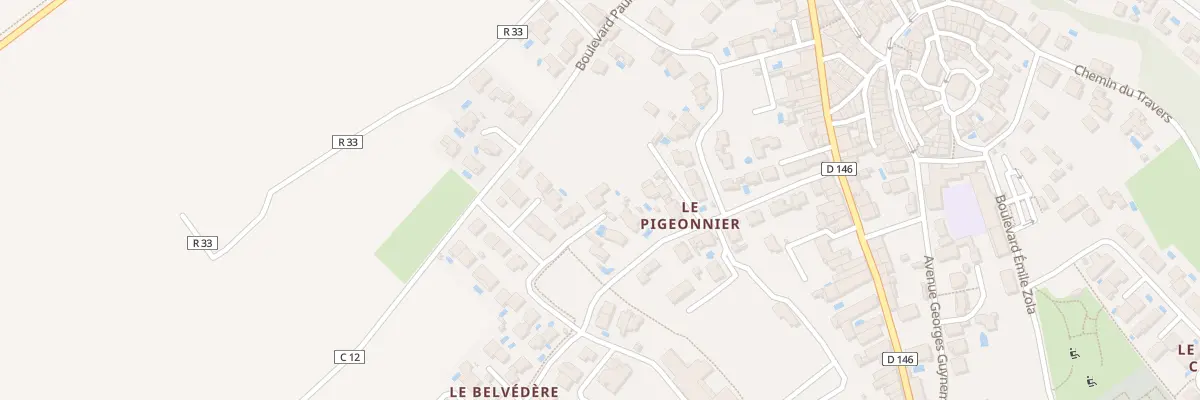 Plan du 5 Rue Claude Debussy à Abeilhan