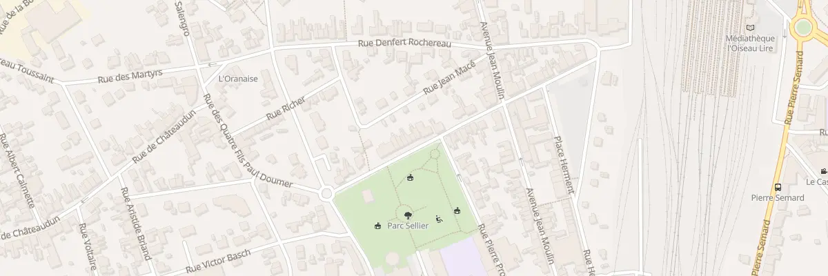 Plan du 24 Rue Franklin à Tergnier