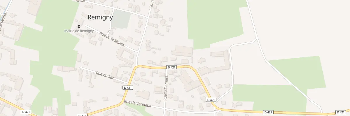 Plan du 9 Rue de la Croix à Remigny