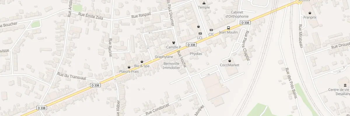 Plan du 39 Bd Gambetta à Tergnier