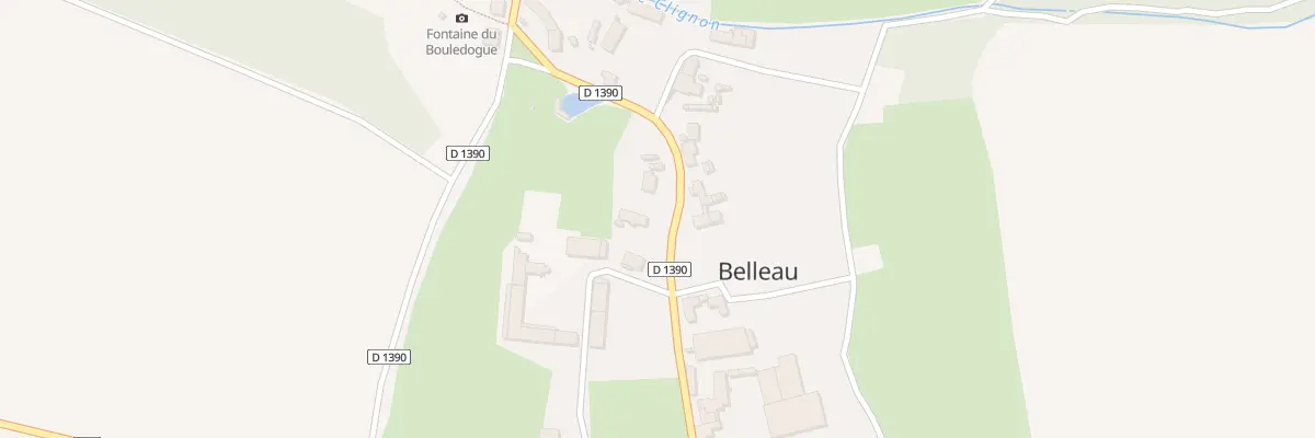 Plan du 16 Rue des Chevaliers de Colomb à Belleau
