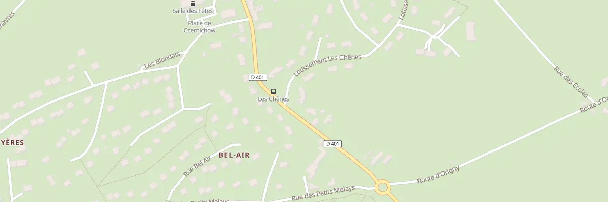 Plan du 29 Lot des Chenes à Neuvy