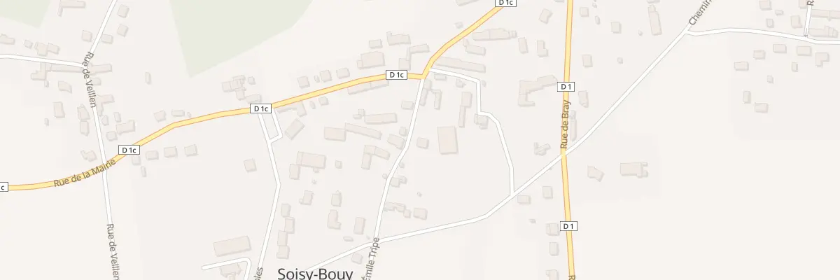 Plan du 5 Rue Emile Tripé à Soisy-Bouy