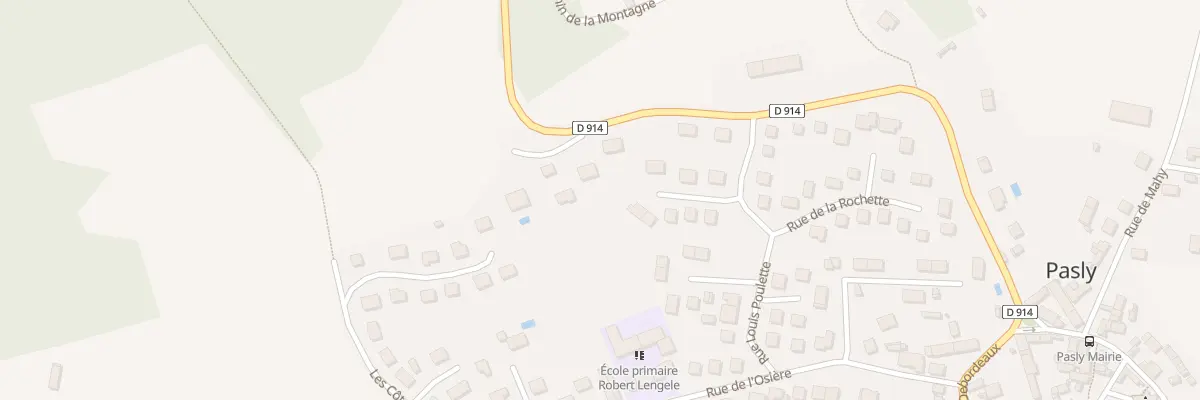 Plan du 11 Rue de Vauxrezis à Pasly