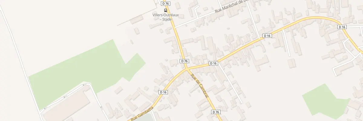 Plan du 18 Rue de Cambrai à Villers-Outréaux