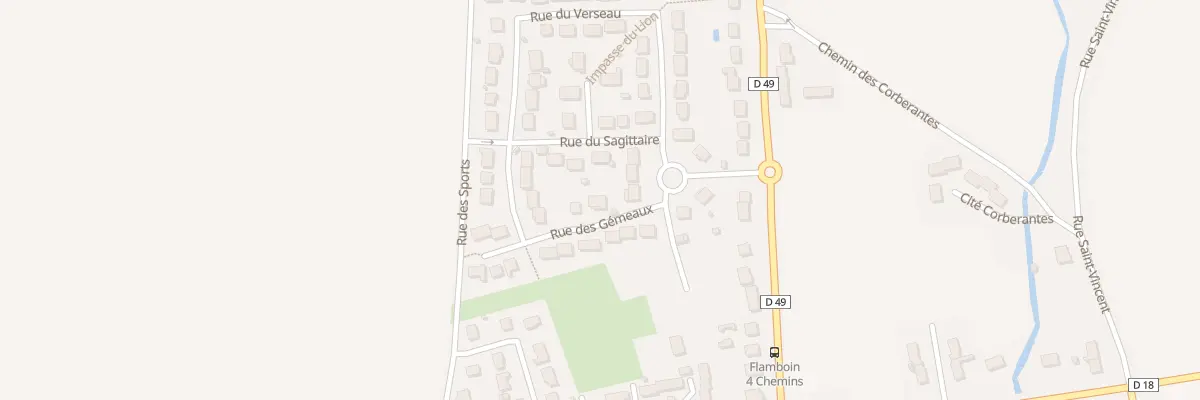 Plan du 30 Rue des Gémeaux à Gouaix