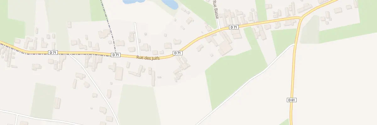 Plan du 33 Rue des Juifs à Estrun