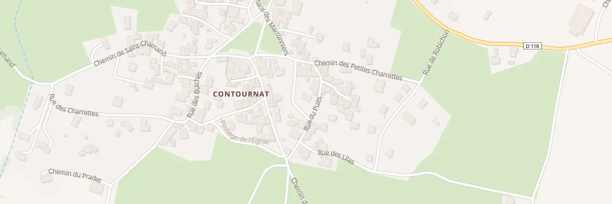Plan du 5656 Rue Benoit Flaget Contournat à Saint-Julien-de-Coppel