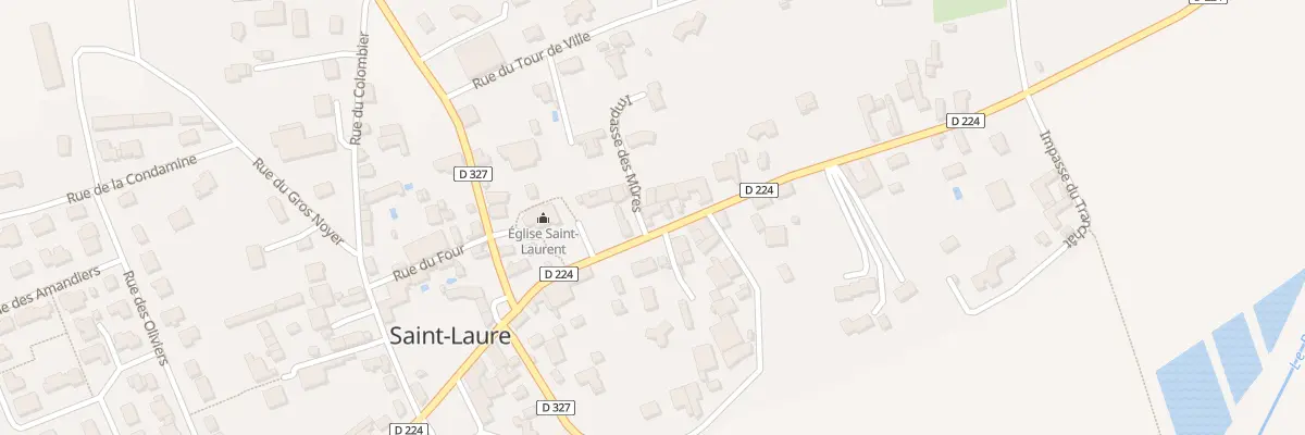 Plan du 2 Imp des Mures à Saint-Laure