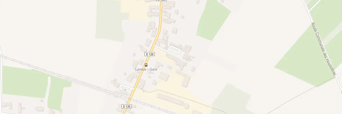 Plan du 843 Rue du Marechal Leclerc à Landas