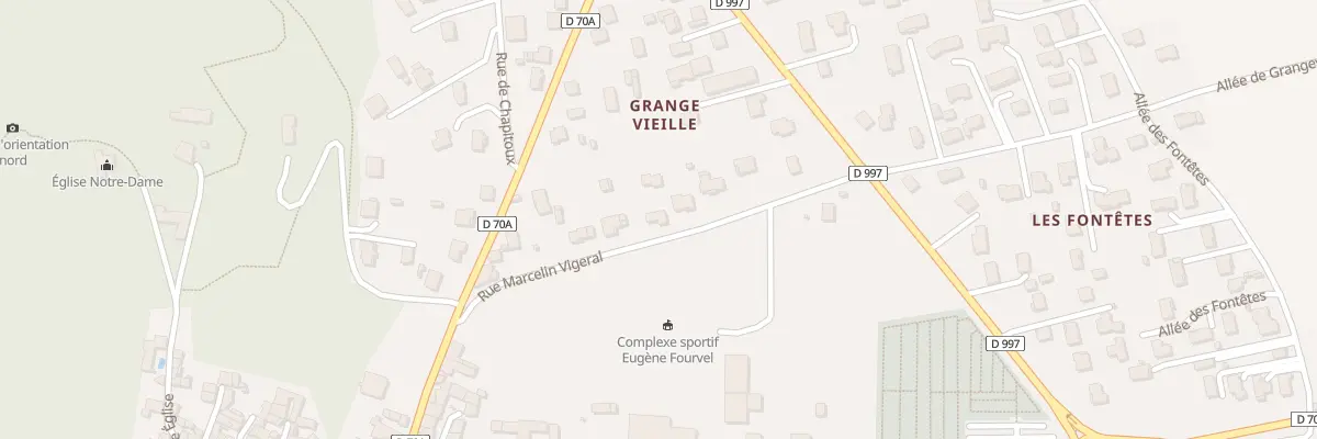 Plan du 5 Rue Marcelin Vigeral à Vertaizon